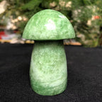 Crystal Healing Meditation Decoration Mushrooms Figurine Natural Stones Carved Crafts Decor Quartz Healing Crystal Reiki Statue Trinket Gift Gems Home Ornament Home Decoration