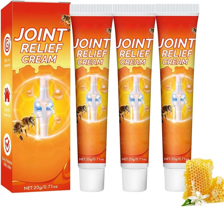 3PCS Joint Relief Cream, Joint and Bone Advanced Cream, Advanced Relief Gel, for Back, Neck, Feet, Shoulder