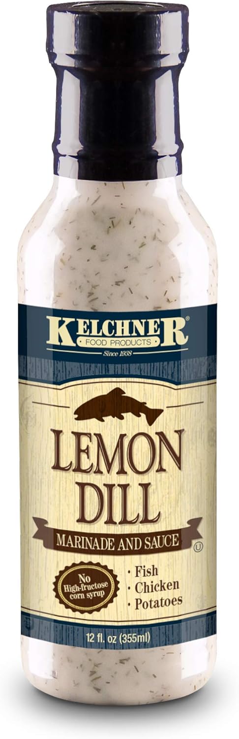 Kelchner Lemon Dill Marinade & Sauce 12 fl. oz.