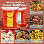 Rani Kashmiri Chilli Powder (Deggi Mirch, Low Heat) Ground Indian Spice 80oz (5lbs) 2.27kg Bulk ~ All Natural | Salt-Free | Vegan | No Colors | Gluten Friendly | NON-GMO | Kosher | Indian Origin