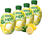 Concord Foods Lemon Juice from Concentrate | 100% Lemon Juice for Cocktails, Cooking, Baking & Beverages | Perfect for Recipes & Everyday Use | Convenient Size | 4.5 Oz (Pack of 4)