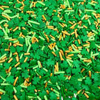 Manvscakes | 7.5 ounce Sweet luck sprinkles | St. Patrick’s day sprinkles | Green sprinkles | Edible sprinkles | Cale sprinkles | Cookie sprinkles