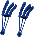 2PCS Window Blind Cleaner Duster Brush with 2 Microfiber Sleeves - Blind Cleaner Tools for Window Shutters Blind Air Conditioner Jalousie Dust
