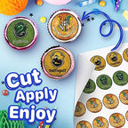 30 x Cupcake Toppers - Wizarding World Inspired Collection of Edible Cake Decorations | Uncut on Wafer Sheet