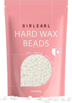 1lb Wax Beads for Hair Removal - Unscented Hard Wax Beads Refill for Professional Full Body Waxing - Ideal for Facial, Brazilian Bikini, Legs, and Underarms at Home for Women and Men (White)