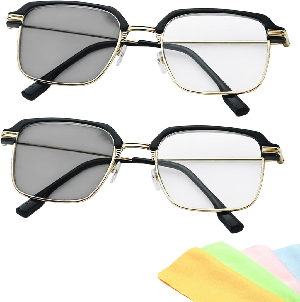 2026 New Automatic Color Changing Reading Glasses For Women＆Men,Smart Autofocus Glasses For Near And Far