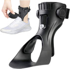 Upgraded AFO Drop Foot Brace, Medical Foot Up Ankle Foot Orthosis Support with Inflatable Airbag for Hemiplegia Stroke Shoes Walking Foot Stabilizer, Medium, Right
