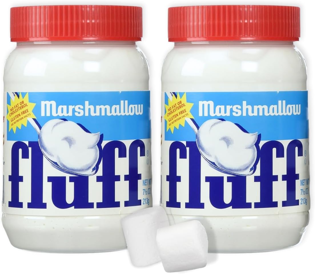 Fluff Marshmallow Spread, Classic Delicious Original Flavor, 7.5oz (Pack of 2)