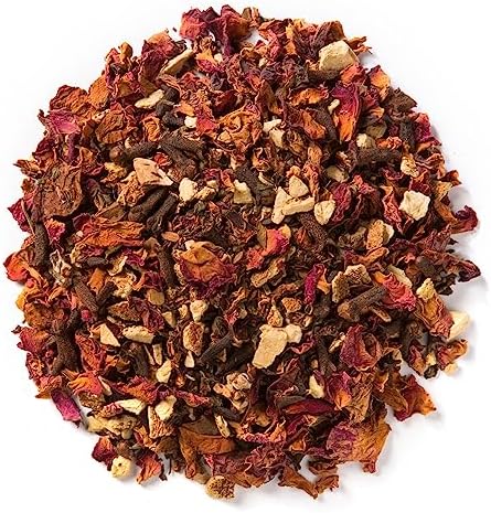 Davidson's Organics, Herbal Christmas Tea, Loose Leaf Tea, 16-Ounce Bag