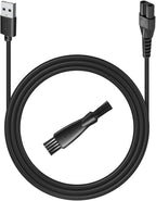 Bikini Trimmer for Women Charger for KAPHIO Bikini Trimmer Charger, 3.3ft Power Cord, 1 Cleaning Brush