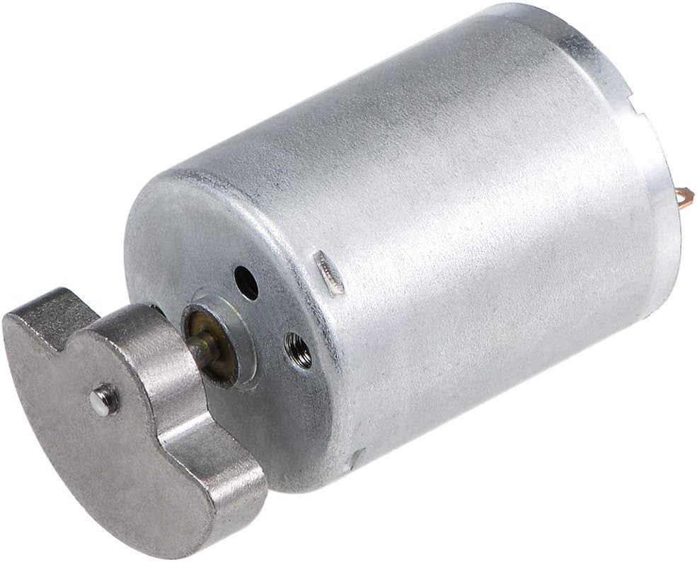 uxcell Vibration Motor Strong Power for Massager DC 6V 3000RPM Arch Vibrating Wheel 46x24.2mm