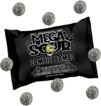 Barnetts Mega Sour Candy Zombie Bombz 104g / 3.7OZ – Handmade British Hard Sweets – Extreme Sour Candy Challenge – Retro Party Bag & Gift Hamper Treats