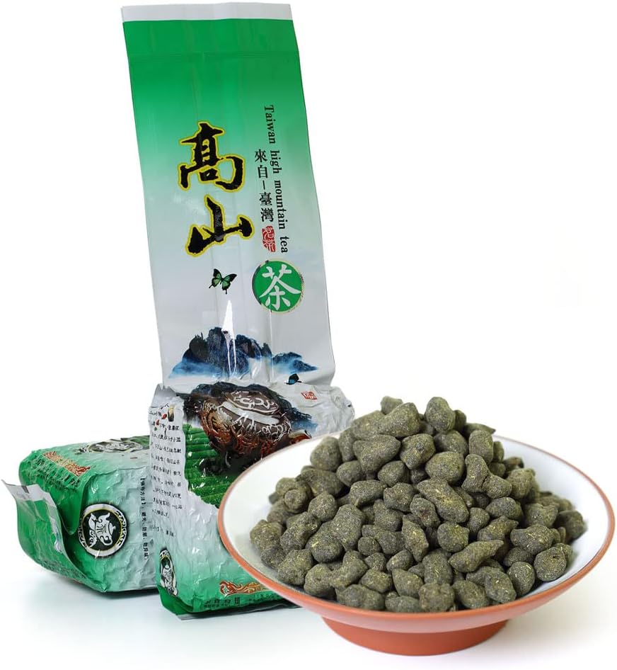 GOARTEA Ginseng Oolong Tea - 2Pcs 250g / Total 17.6oz - Taiwan Ren Shen Oolong Tea Loose Leaf - High Mountain Lan Gui Ren