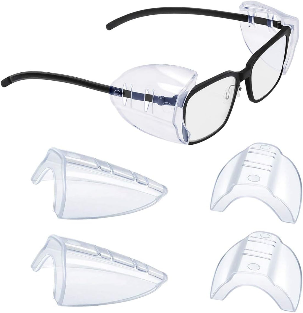 YunTuo 2/4/6/10 Pairs Glasses Side Shields For Eyeglasses,Side Shields For Prescription Glasses