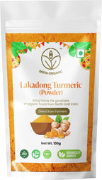Shiva Organic's Lakadong Turmeric Powder 100 g: Unleash the Essence of Northeast with a Culinary Marvel