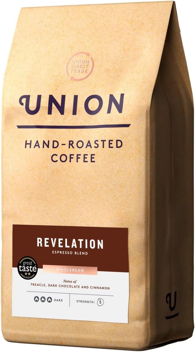Union Hand-Roasted Coffee Union Hand Roasted Coffee Revelation Espresso Wholebean, 200G