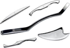 NICHOY Gua Sha Set Massage Tool, Medical Grade Stainless Steel IASTM Tools for Soft Tissue Mobilization and Reduce Muscle Pain,Scraping Massage Tool(Color:A Set)