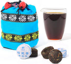 LWXLJMJZC-40pcs Cooked Stick Rice Puerh Tea|Ripe(Shu) Mini Tuo Cha|Yunnan Glutinous Rice Balls Pu erh Cake