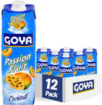 Goya Foods Passion Fruit Nectar, 33.8 Fl Oz (Pack of 12)