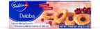 Bahlsen Deloba Red Currant Cookies (1 box) - Sweet & delicate, buttery puff pastries with light crispy layers and red currant filling - 3.5 oz box