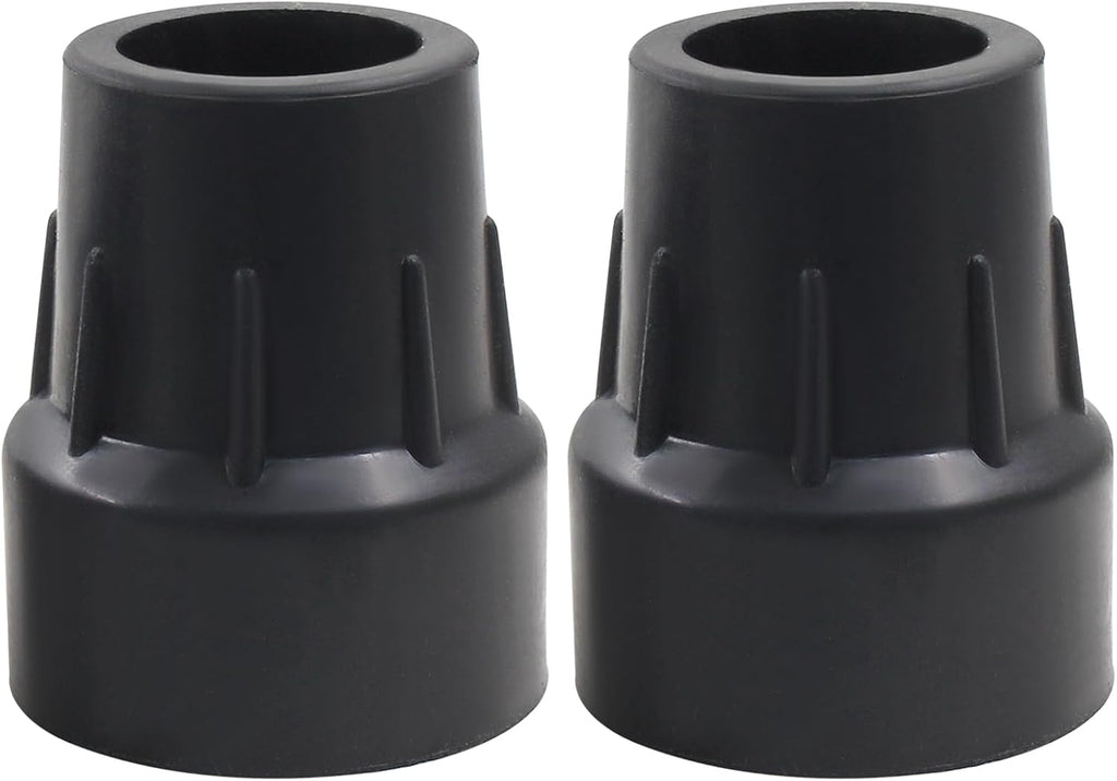 Bonsicoky Thickened Rubber Cane Tips 1 Inch