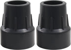 Bonsicoky Thickened Rubber Cane Tips 1 Inch
