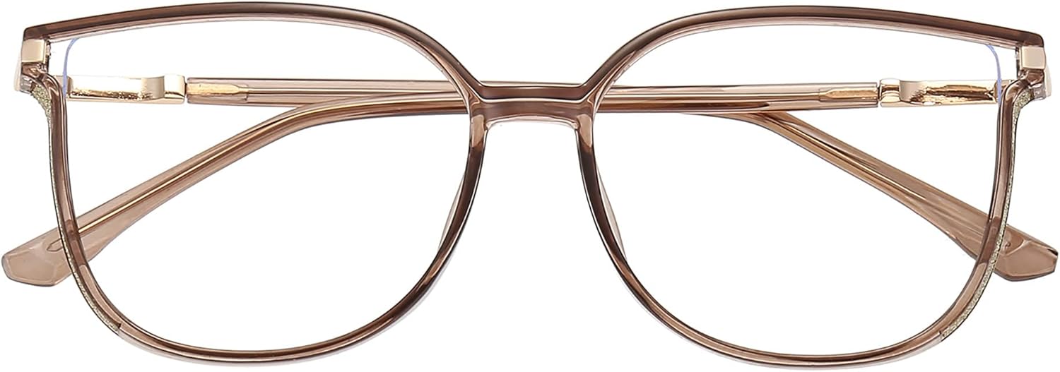 GUDVUE Blue Light Glasses For Woman, Computer Reading/Gaming/Phones Glasses, Anti Glare/UV400/Eye Strain