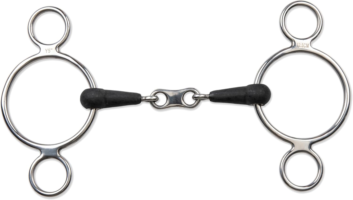 Shires Equikind+ Two Ring French Link Gag