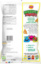 Walkers Monster Munch Crisps, Roast Beef Flavour Snacks, 6 x 20g Multipack, from UK, In Premier Life Store Box