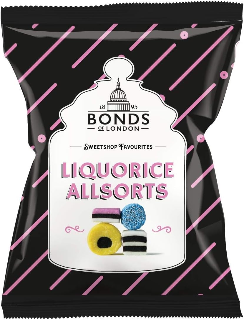 Bonds of London Liquorice Allsorts | Bag Imported From The UK England | The Best Of British Candy