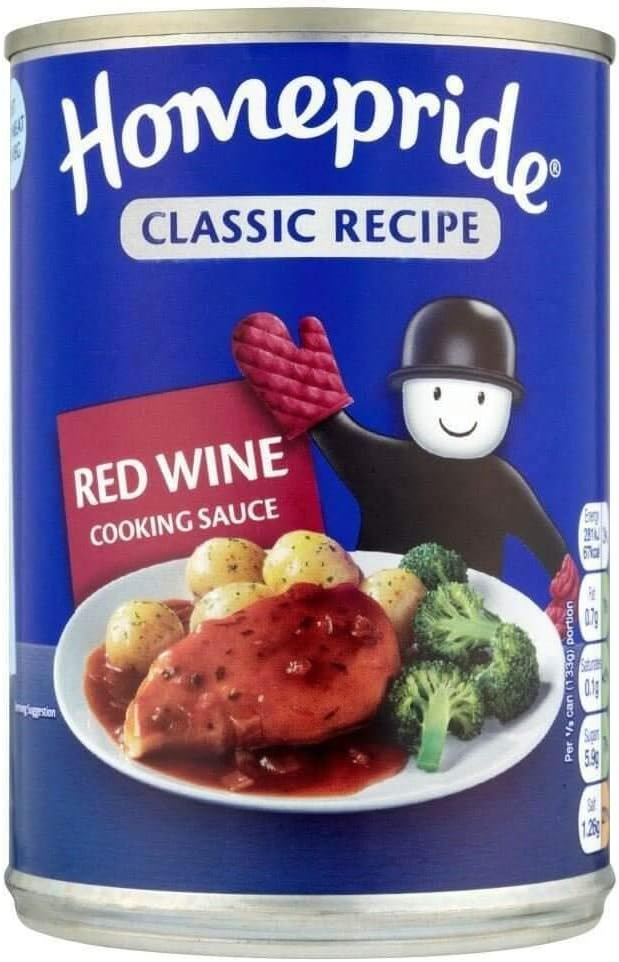 Homepride Red Wine Cooking Sauce 400g