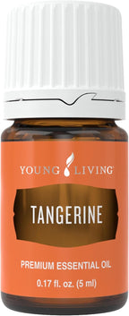 Young Living Tangerine Essential Oil, 5 ml, 100% Pure Citrus Reticulata, Sweet, Citrus Aroma for Diffusing, Digestive and Immune Support, Uplifting Scent for Children and Adults