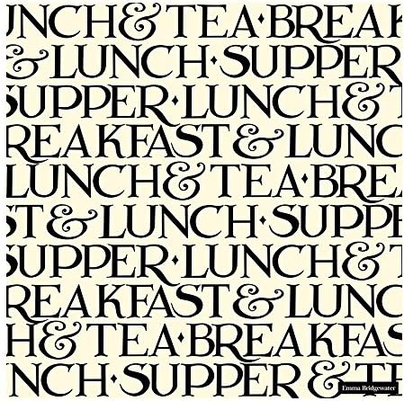 Emma Bridgewater 20 Luxury Paper Luncheon Napkins- Black Toast