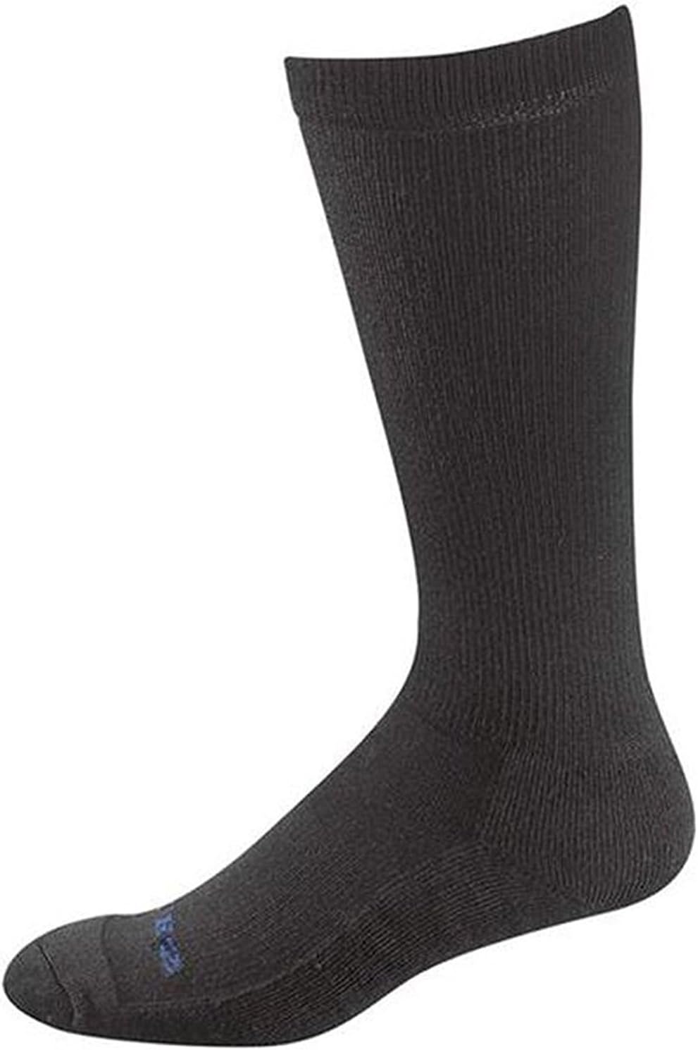 Bates Moisture Wicking Tactical Uniform Large Black Dress Sock 1 Pair
