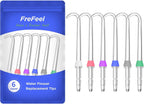 Replacement Heads for Waterpik, Replacement Picks for Water Pik Water Flosser (6 Implant Denture Tips)