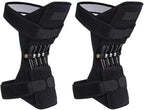 1 Pair Knee Booster Brace with Rebound Springs, Power Lift Patella Support Wrap, Joint Stabilizer Pad, Knee Protection Booster for Weak Legs, Pain Relief