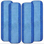 4 Pack Microfiber Cleaning Pads Compatible for Bona Hardwood Floor Premium Spray Mop