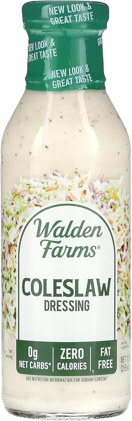 Walden Farms Caloried Free Dressing Coleslaw - 12 fl oz