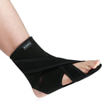 Upgraded Drop Foot Brace for Walking with Shoes - Dual Forefoot Support Plates Adjustable Soft AFO, Foot Drop, TBI, ALS, MS, Bone Fracture, Fits Women & Men (Right, L/XL)