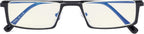 CessBlu Blue Light Filter Glasses Men Women Reading Computer Half-rim Reader Eyeglasses