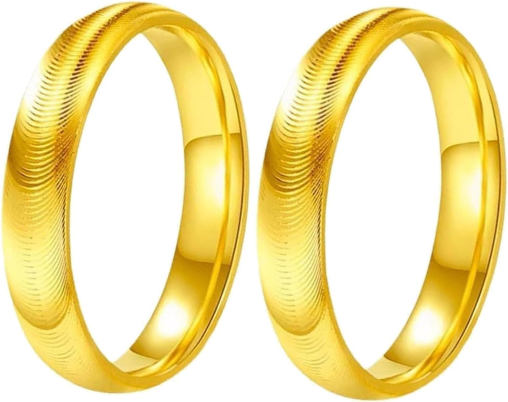 Lymphatic Magnetic Therapy Cats Eye Ring, Titanium Rings for Women, Lymphatic Magnetic Therapy Ring for Women (2pcs Gold,10)