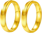 Lymphatic Magnetic Therapy Cats Eye Ring, Titanium Rings for Women, Lymphatic Magnetic Therapy Ring for Women (2pcs Gold,10)