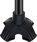 XSL Cane Tips - Heavy Duty Rubbers Self Standing Quad Base Replacement Walking Cane Tips