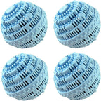 4pcs Laundry Ball - Natural Non-Chemical Detergent Laundry Balls for Washing Machine - Eco Friendly Wash Ball & Detergent Alternative for 2000