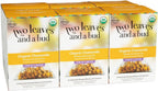 Two Leaves and a Bud Organic Chamomile Tea Bags, Naturally Caffeine Free, Whole Leaf Herbal Chamomile Tea in Compostable Sachets, 15 Count (Pack of 6)