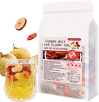 Longan goji red Jujube tea 10.58 oz combination of flower and tea fruit tea in bags Women's five treasures tea drink桂圆枸杞红枣茶300g