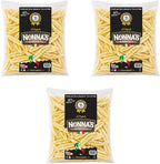 Nonna’s Handmade Authentic Imported Italian Fresh Cortecce Pasta – Ready to Cook Traditional Curved Pasta 500g (17.6 oz) 3 Pack