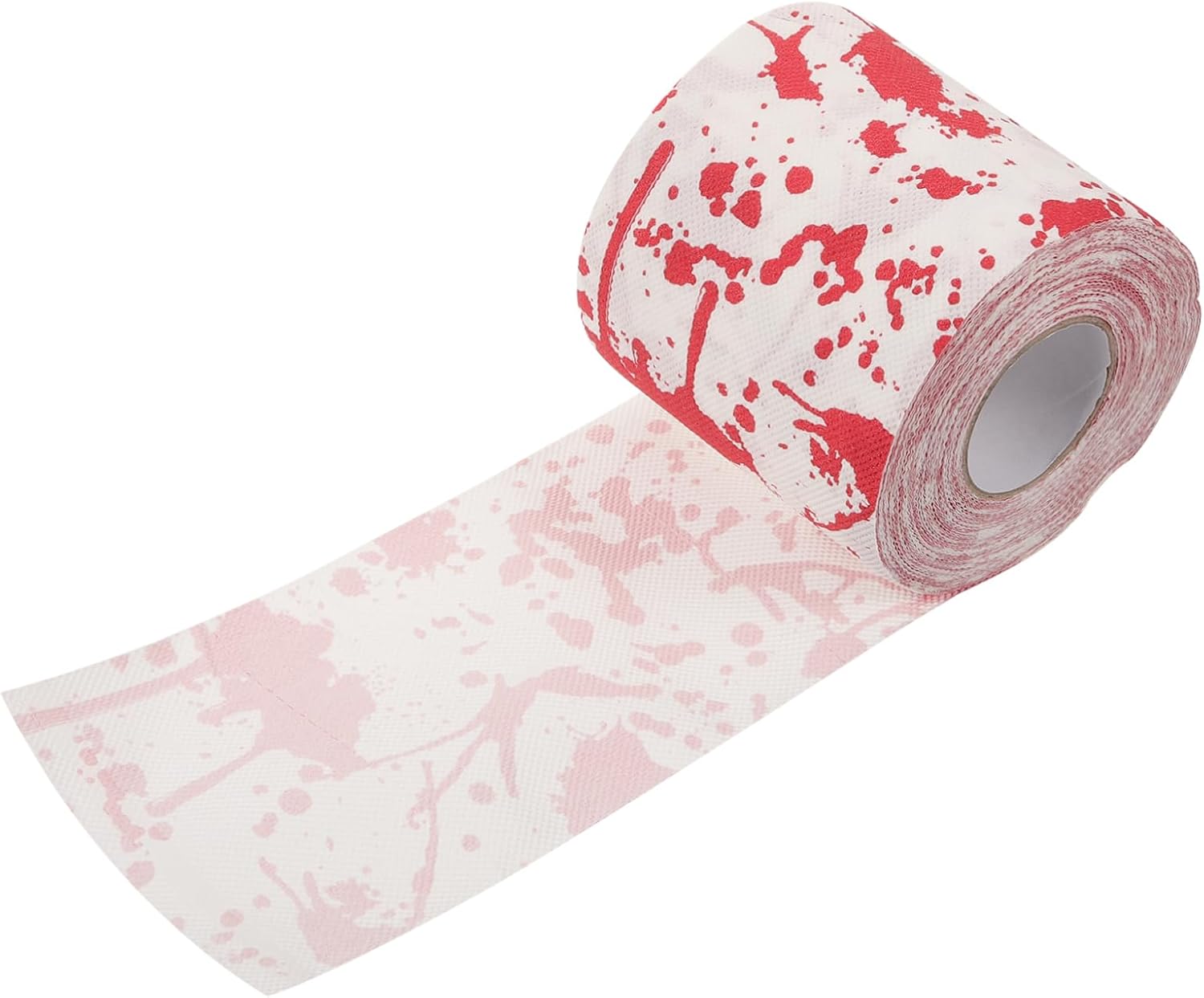 Unique Halloween Decorative Paper Rolls Bloodstain Pattern 1 Roll Perfect for Party Supplies Bathroom Decor