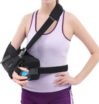 COMFYTHERA Shoulder Abduction Sling - Immobilizer for Injury Support - Pain Relief Arm Pillow for Rotator Cuff with Removable Wedge Abduction Pillow and Stress Ball, Subluxation, Surgery, Dislocated, Broken Arm