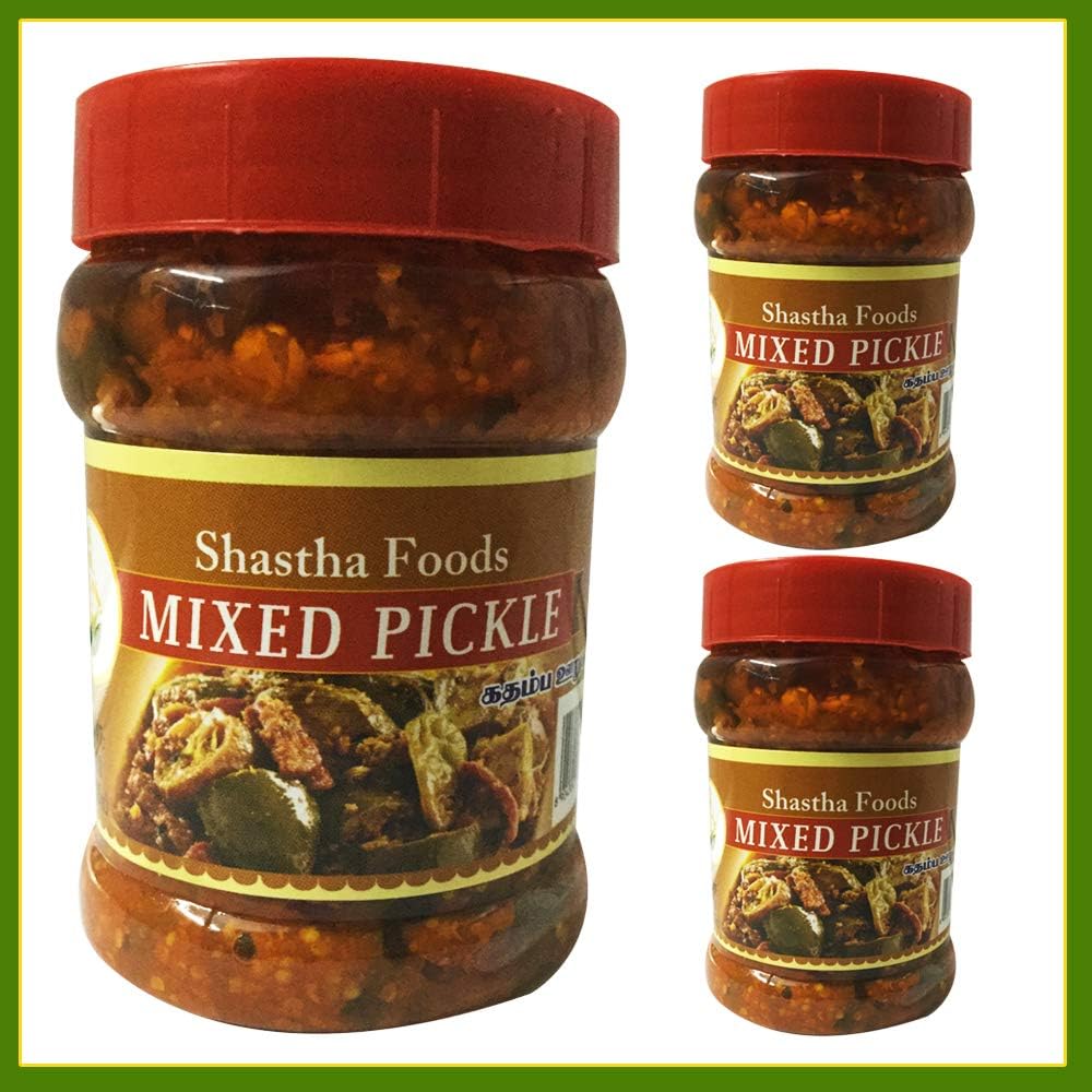 Shastha Mixed Pickle (300 gms) (Pack of 3) (B-PS)